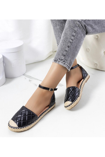 Čierne espadrilky Faiza