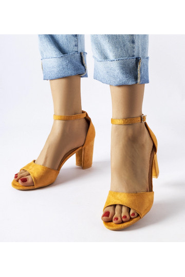 Hnedé sandále Polet na...