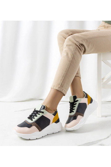 Dámske čierne tenisky Pottin 2