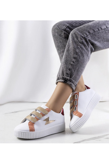 Biele tenisky Pitmerden