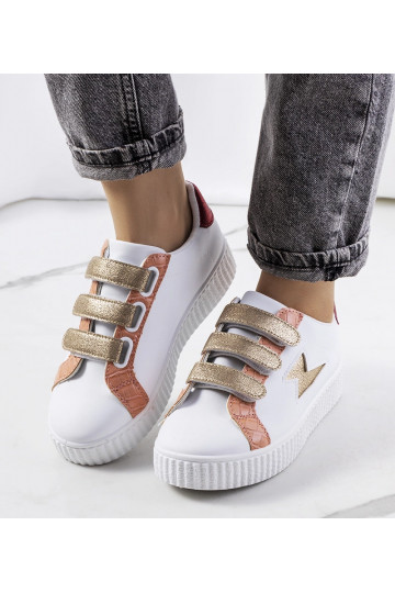 Biele tenisky Pitmerden 2