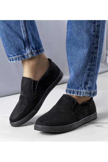 Čierne eko semišové tenisky...