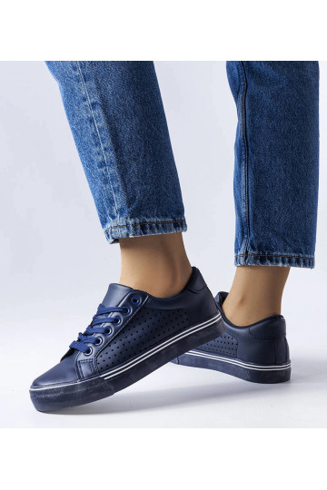 Tmavo modré tenisky z... 2