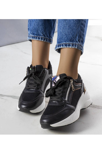 Čierne tenisky na kline Stacey 2