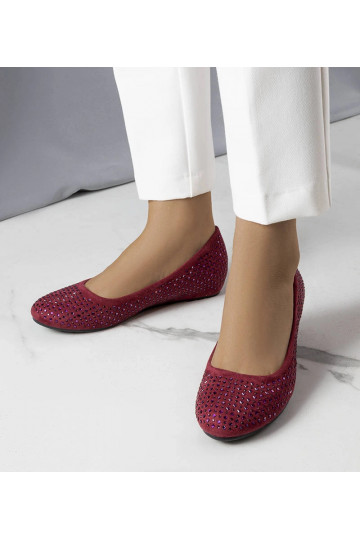 Bordové balerínky s... 2