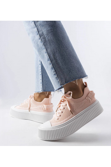 Elastické tenisky Jardine Pink 2