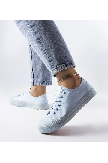 Modré látkové tenisky... 2