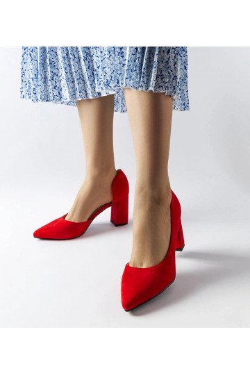 Sargent červené lodičky s... 2