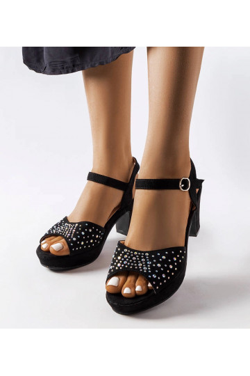 Čierne sandále Beltane na... 2