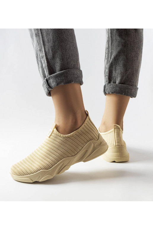 Dámske nazúvacie tenisky Azalee Beige