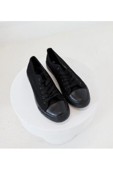 Čierne pánske tenisky Roope 2