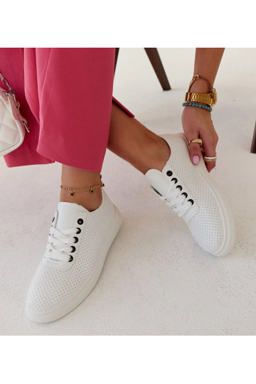 Biele tenisky z ekokože... 2