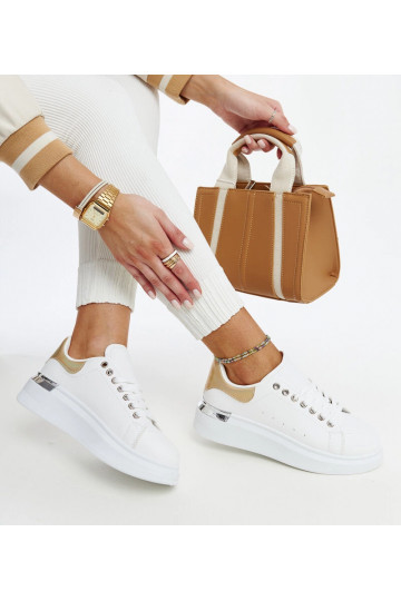 Biele športové topánky so... 2