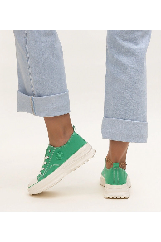 Zelené robustné tenisky Big Star...