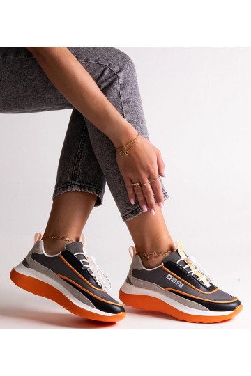 Šedé tenisky Big Star JJ274996 2