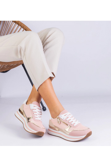 Ružové športové tenisky na...