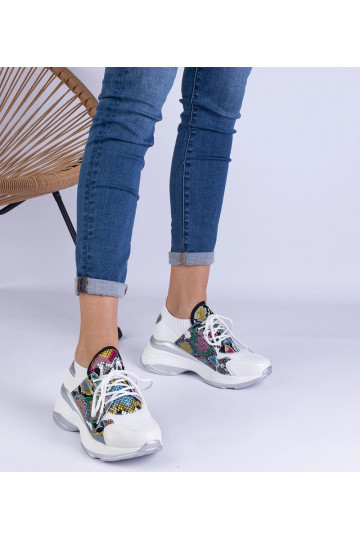 Biele dámske športové... 2