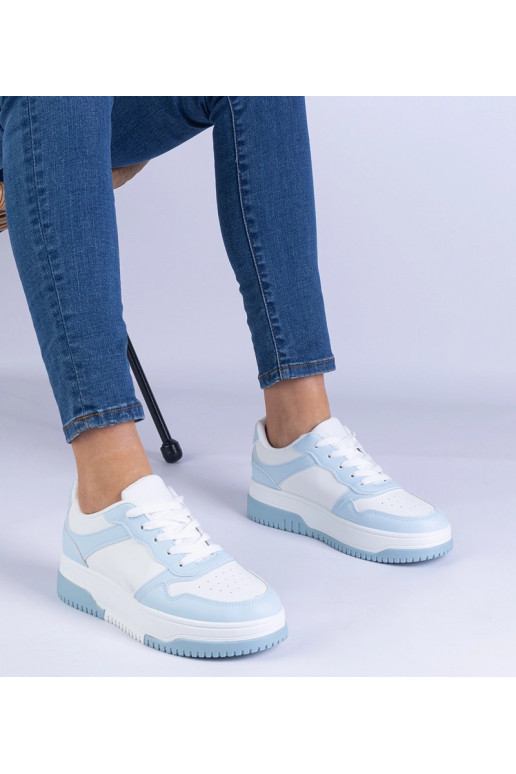 Modré tenisky s hrubou podrážkou Undina