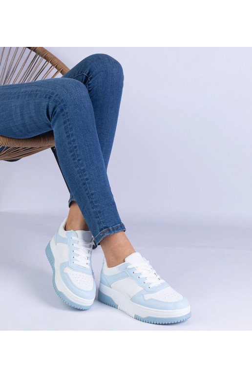 Modré tenisky s hrubou podrážkou Undina