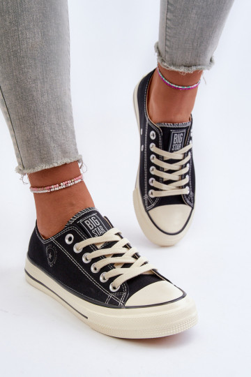 Nízka Bežná obuv Big Star NN274269 čierna 2