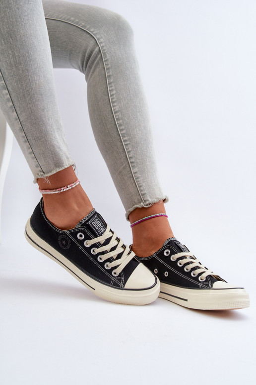 Nízka Bežná obuv Big Star NN274269 čierna Nízka Bežná obuv Big Star NN274269 čierna