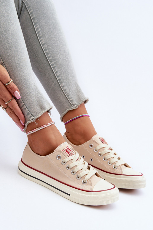 Nízka Bežná obuv Big Star NN274272 béžová