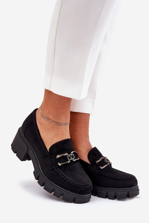 z eko semišuoIne topánky Dámske s ozdobami Vinceza 39921 čierna