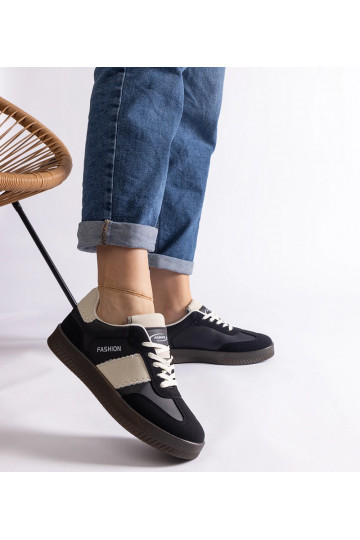 Čierne tenisky na platforme... 2