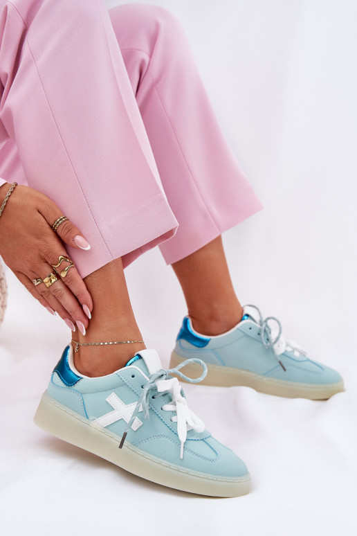 Nízka tenisky Dámske so vzormi leopardej kožušiny mätové farby Zelevelis