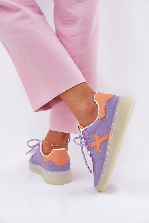 Nízka tenisky Dámske Fialová Zelevelis