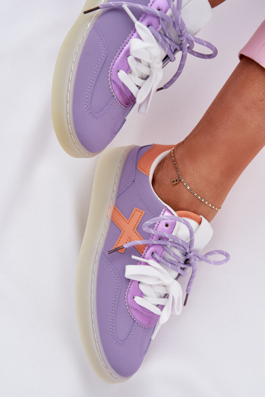 Nízka tenisky Dámske Fialová Zelevelis