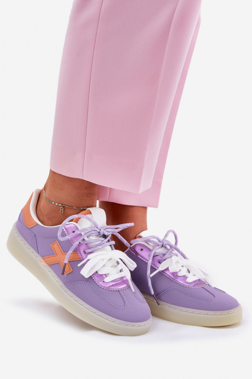 Nízka tenisky Dámske Fialová Zelevelis