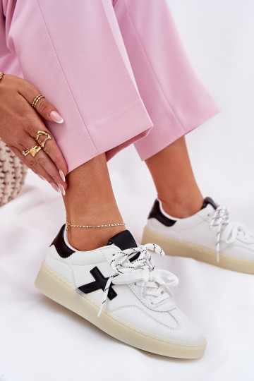 Nízka tenisky Dámske biela farba Zelevelis