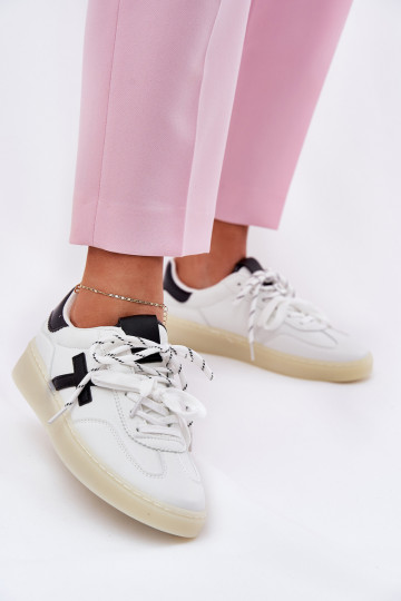 Nízka tenisky Dámske biela farba Zelevelis 2