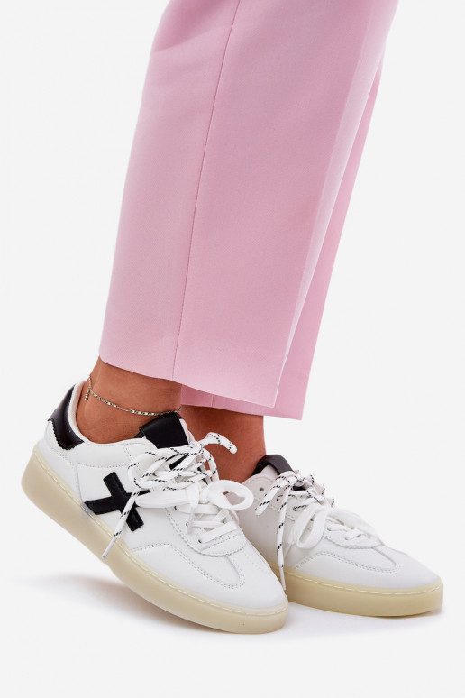 Nízka tenisky Dámske biela farba Zelevelis