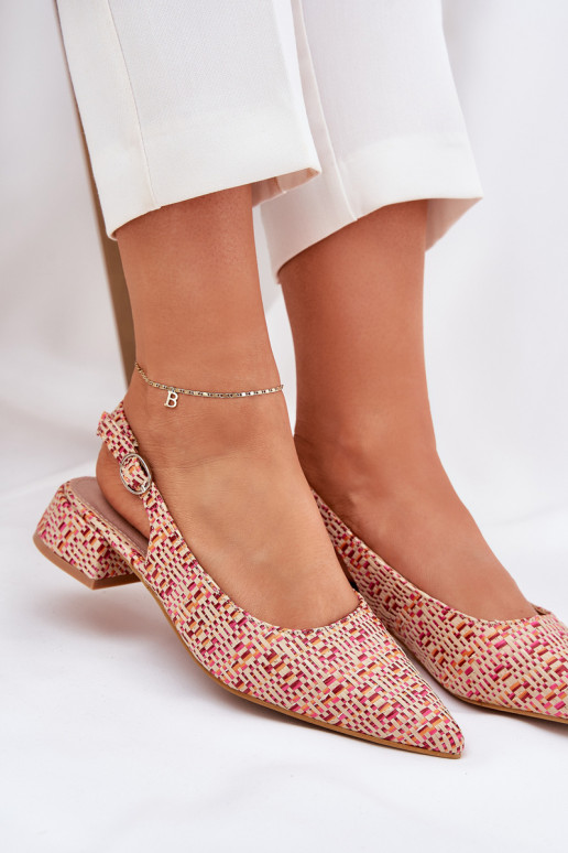 vzorované sandále Dámske Zapnuté Jemném Obcasie Rôzne farby Jorela vzorované sandále Dámske Zapnuté Jemném Obcasie Rôzne farby Jorela