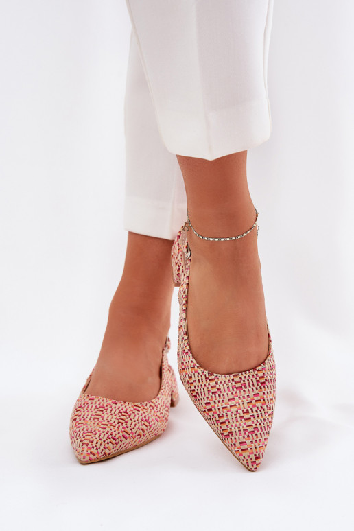 vzorované sandále Dámske Zapnuté Jemném Obcasie Rôzne farby Jorela vzorované sandále Dámske Zapnuté Jemném Obcasie Rôzne farby Jorela