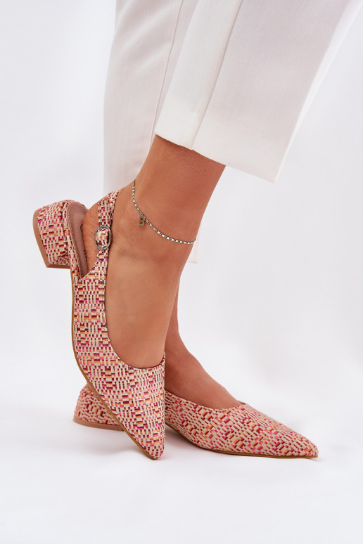 vzorované sandále Dámske Zapnuté Jemném Obcasie Rôzne farby Jorela vzorované sandále Dámske Zapnuté Jemném Obcasie Rôzne farby Jorela