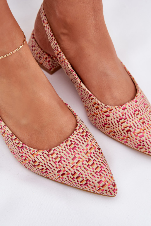 vzorované sandále Dámske Zapnuté Jemném Obcasie Rôzne farby Jorela vzorované sandále Dámske Zapnuté Jemném Obcasie Rôzne farby Jorela