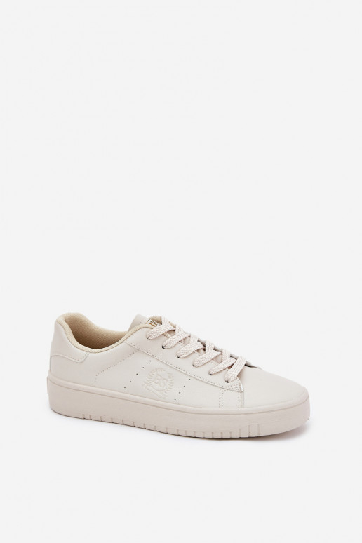 Nízka Bežná obuv z eko kože Big Star NN274578 béžová Nízka Bežná obuv z eko kože Big Star NN274578 béžová