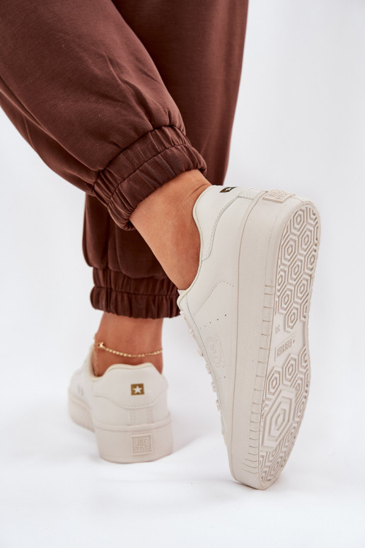 Nízka Bežná obuv z eko kože Big Star NN274578 béžová Nízka Bežná obuv z eko kože Big Star NN274578 béžová