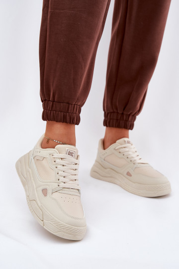 Dámske Tenisky model obuvi Big Star NN274668 béžová