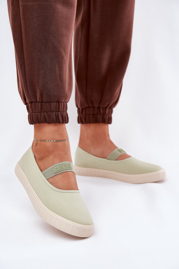 Dámske Topánky Big Star NN274604 svetlo zelená