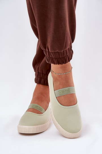 Dámske Topánky Big Star NN274604 svetlo zelená 2