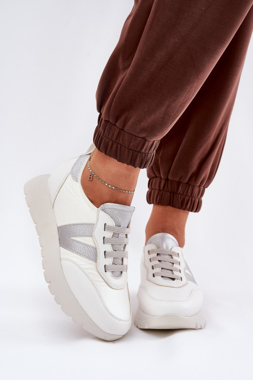 tenisky Dámske s platformou Vinceza 58510 biela farba tenisky Dámske s platformou Vinceza 58510 biela farba