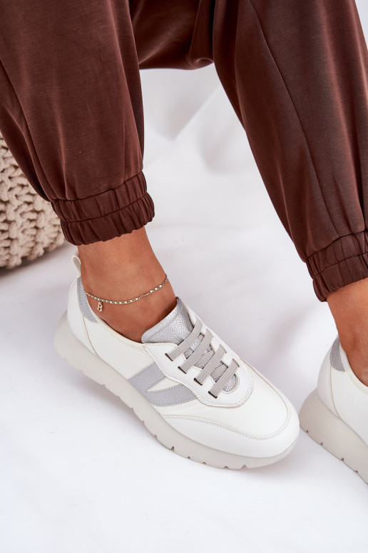 tenisky Dámske s platformou Vinceza 58510 biela farba tenisky Dámske s platformou Vinceza 58510 biela farba