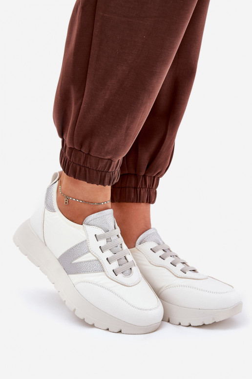 tenisky Dámske s platformou Vinceza 58510 biela farba tenisky Dámske s platformou Vinceza 58510 biela farba