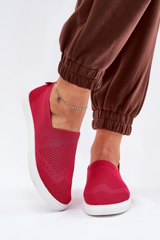 Dámske Tenisky Slip-on Big Star FF274A605 Ružová Dámske Tenisky Slip-on Big Star FF274A605 Ružová