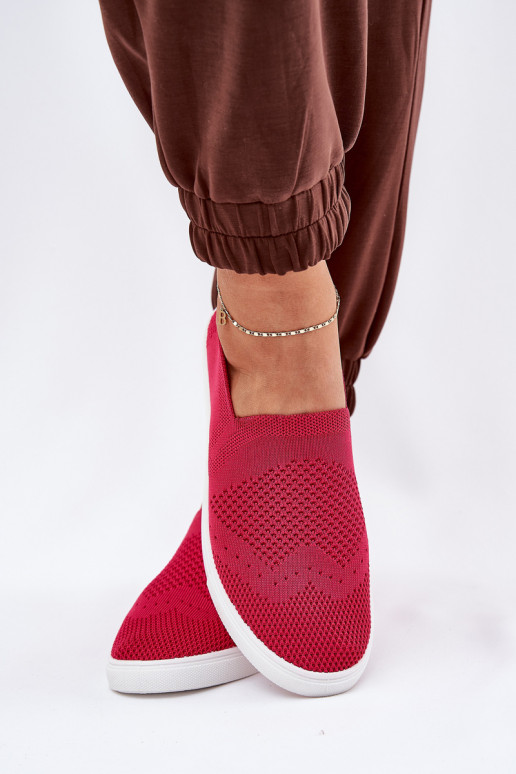 Dámske Tenisky Slip-on Big Star FF274A605 Ružová Dámske Tenisky Slip-on Big Star FF274A605 Ružová