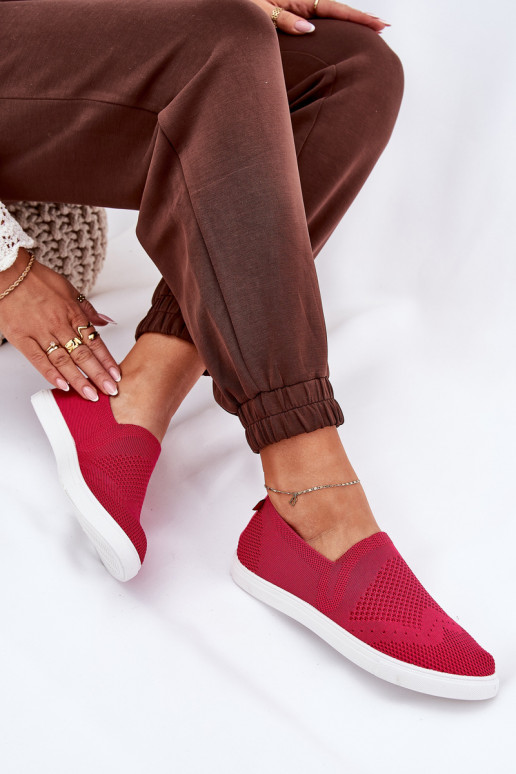 Dámske Tenisky Slip-on Big Star FF274A605 Ružová Dámske Tenisky Slip-on Big Star FF274A605 Ružová